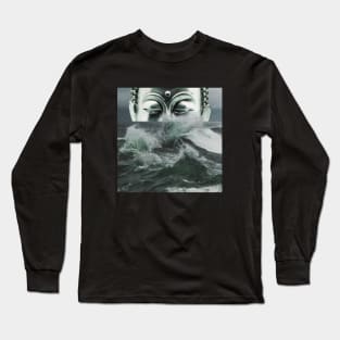 Buddha in the sea Long Sleeve T-Shirt